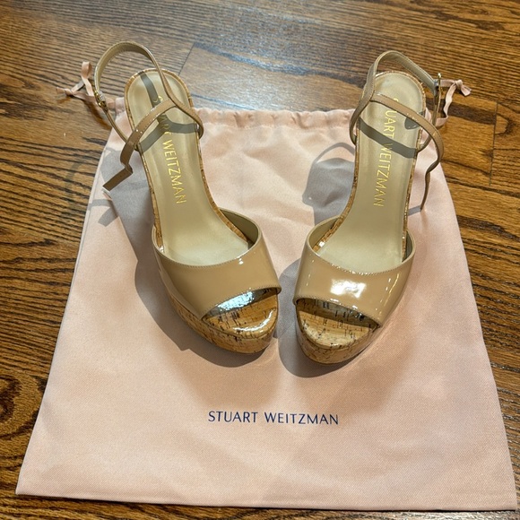 Stuart Weitzman wedges, sandals 4 inches - Picture 8 of 8